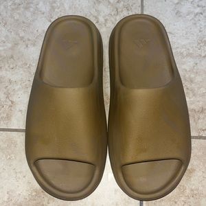 Ochre yeezy slides